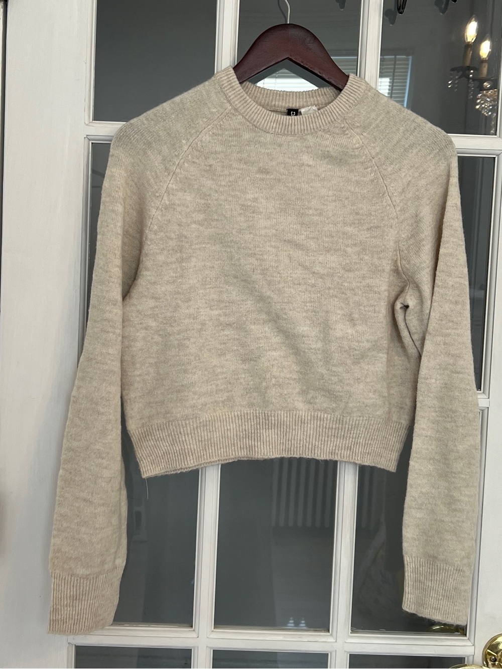 H&M DIVIDED Women's Oatmeal Crewneck Sweater Size XS